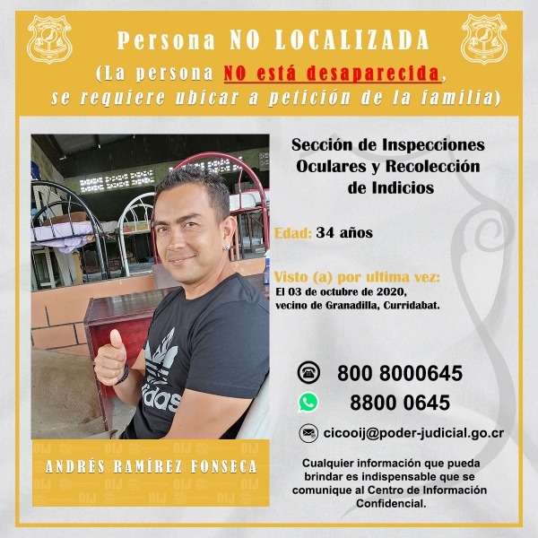 ANDRÉS RAMÍREZ FONSECA