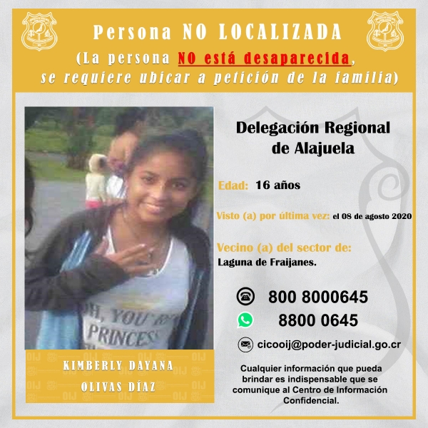 KIMBERLY DAYANA OLIVAS DÍAZ